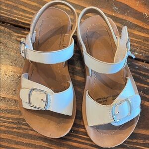 Sarah Jayne White Kids Sandals